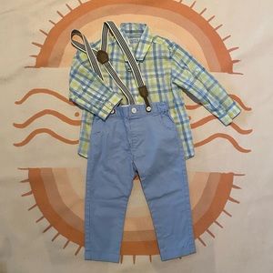 Mayoral boys shirt and pants size 9 months